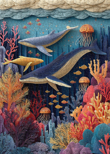 The Layered Sea Jigsaw Puzzle 1000 Pieces